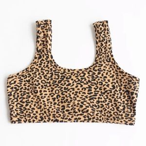 ARQ full coverage bra in leopard